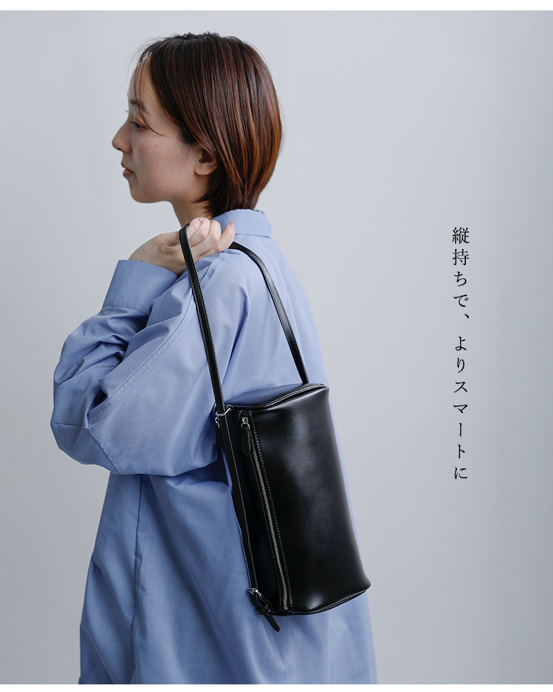 YAKUMI JAPAN のショルダーバッグ（ハンドバッグ） YAHKI（ヤーキ） 【3こ1】ヤーキ ソフトダブルフェイスレザー