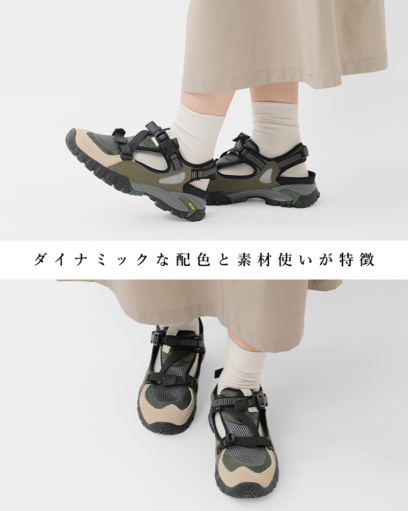 ur's 【40%OFF】ユアーズ yuers メッシュ アッパー ビブラム