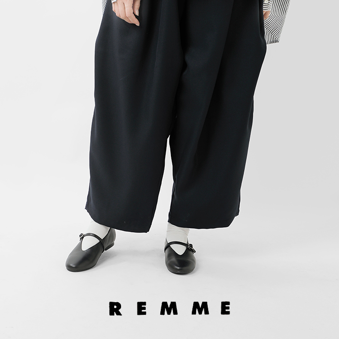 REMME（レメ） シープレザー メリージェーン シューズ zh-25w013-1-so