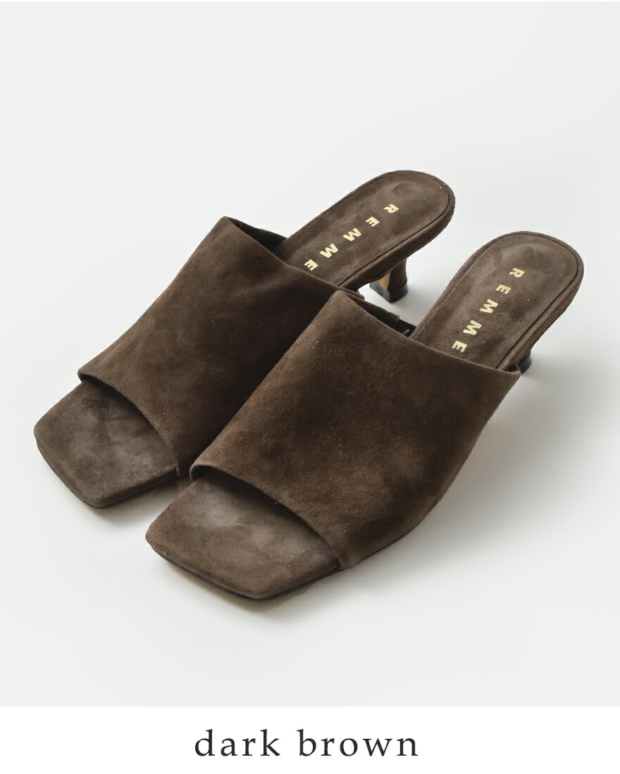 REMME（レメ） セール【30%OFF】レメ シープスエード ローヒール