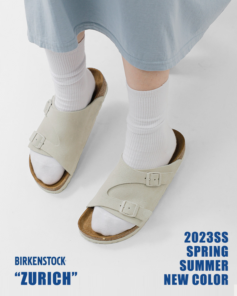 ビルケンシュトック BIRKENSTOCK スエード レザー 2ベルト サンダル チューリッヒ ZURICH zurich-same1 : zurich-same1  : aranciato ヤフー店 - 通販 - Yahoo!ショッピング