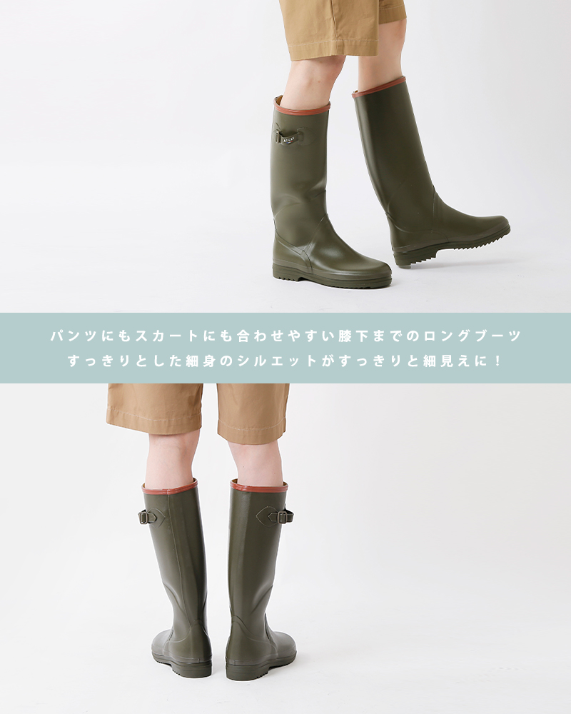 ☆】AIGLE エーグル シャンタベル ラバー ブーツ CHANTEBELLE 2