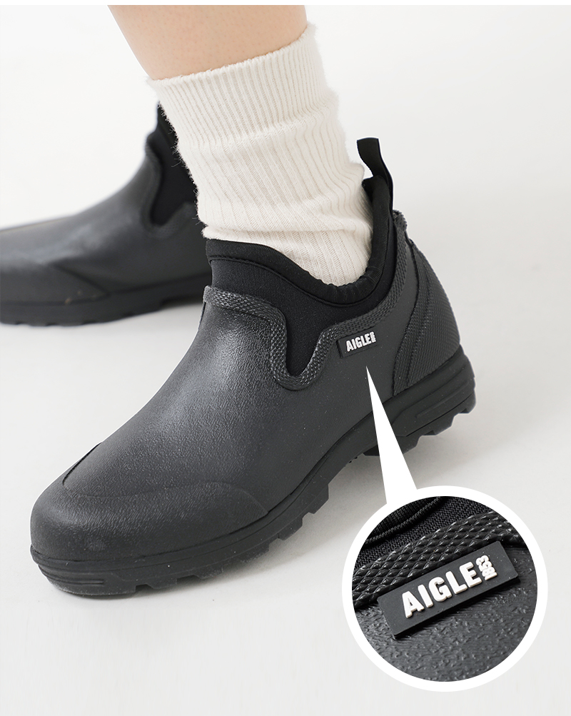 AIGLE（エーグル） アンクル ラバー ブーツ LESSFOR PLUS M2 zzhnb57