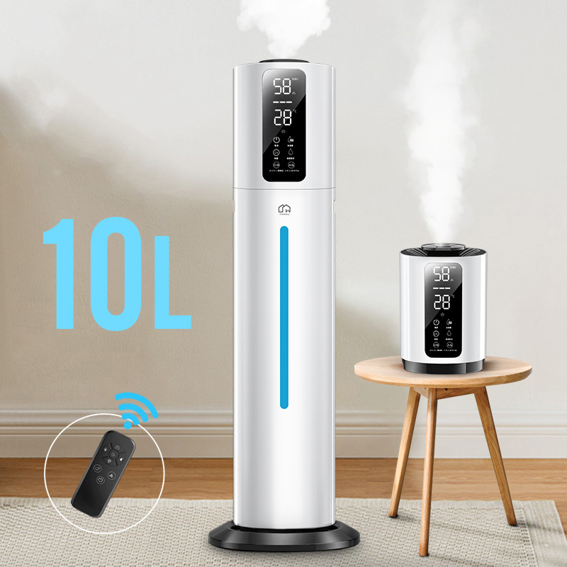 DeliToo 「クーポンで7480円」加湿器 10L 大容量 超音波式 大型 6重除