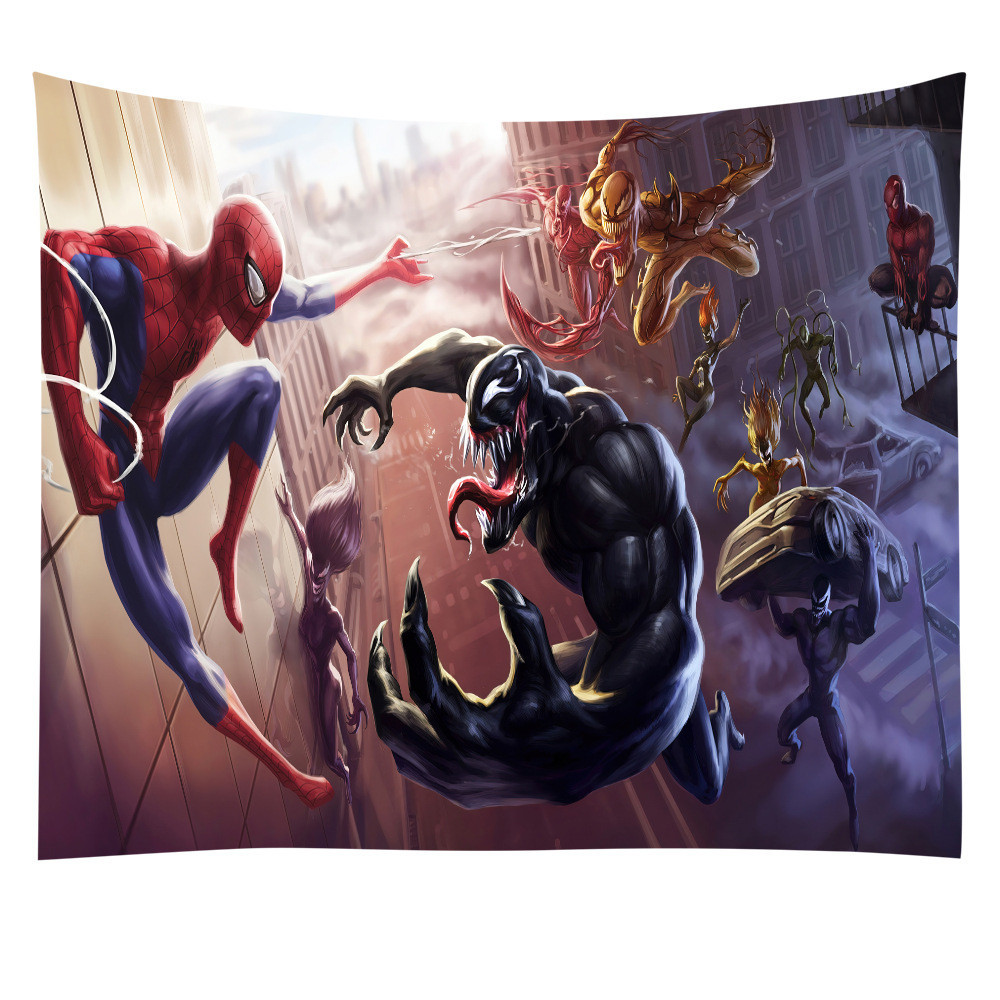 超激得sale 布 掛け布 壁掛け 布ポスター ヴェノム グッズ 異世界 インテリア 萌えグッズ 背景布 キャラクター タペストリー ハロウィン クリスマス 七三五 Megjc Gov Jm