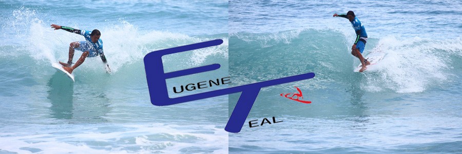 【極上中古】 ET SURFBOARD マリンスポーツ （ユージンティール） [Blue/line] ET サーフボード CUSTOM