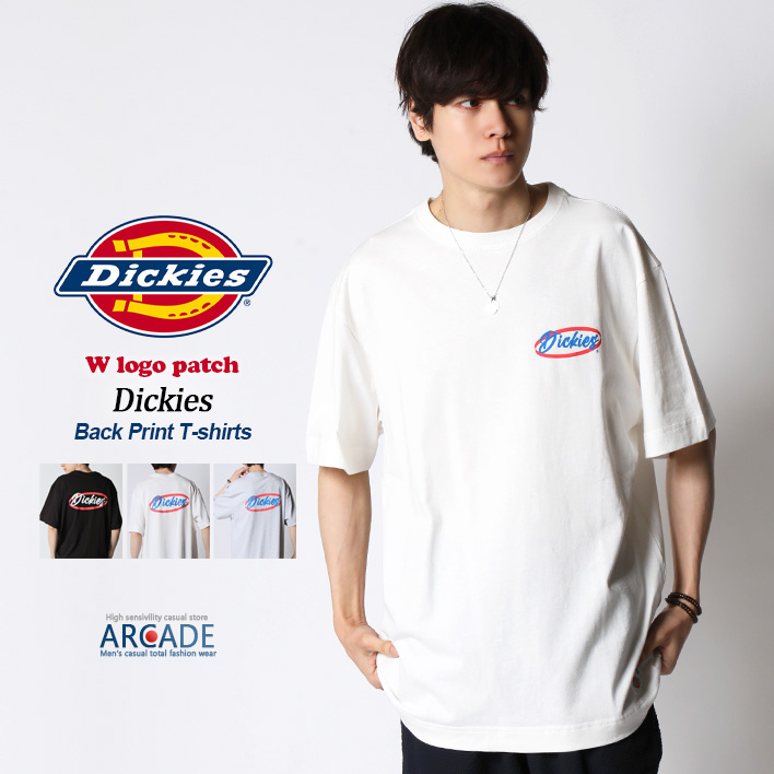 Dickies/ディッキーズ tシャツ 半袖 メンズ ロゴプリント バックプリント｜arcade