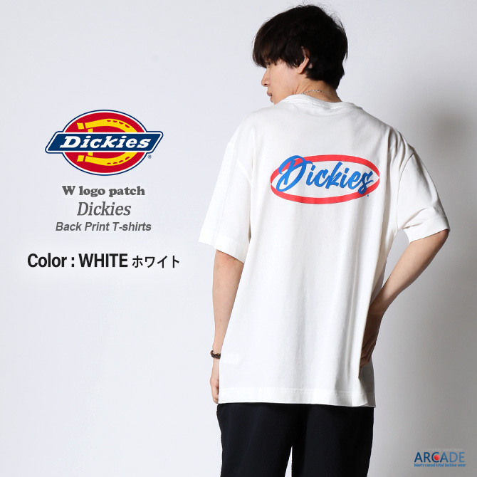 Dickies/ディッキーズ tシャツ 半袖 メンズ ロゴプリント バックプリント｜arcade｜02