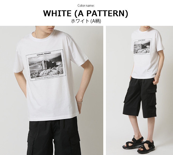 tシャツ メンズ 半袖 Tシャツ フォトプリントtシャツ メンズファッション 春 夏 フォトtシャツ トップス カットソー ストリート アメカジ 2025夏 新作 | ARCADE | 19