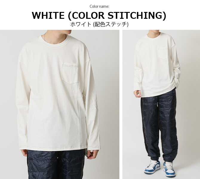 999円セール tシャツ メンズ BIG TEE 選べる ロンT ロングTシャツ 長袖 ビッグシルエット 無地T ヘビーウェイト サイドスリット ドロップショルダー トップス | ARCADE | 25