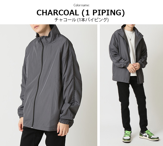 WINDANDSEA トライアングル ナイロンジャケット サイズXL グレー