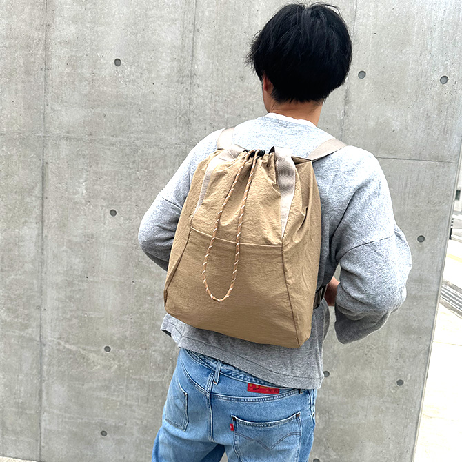 ARCADE 2WAYバッグ ナップサック トートバッグ 大口 ドロー