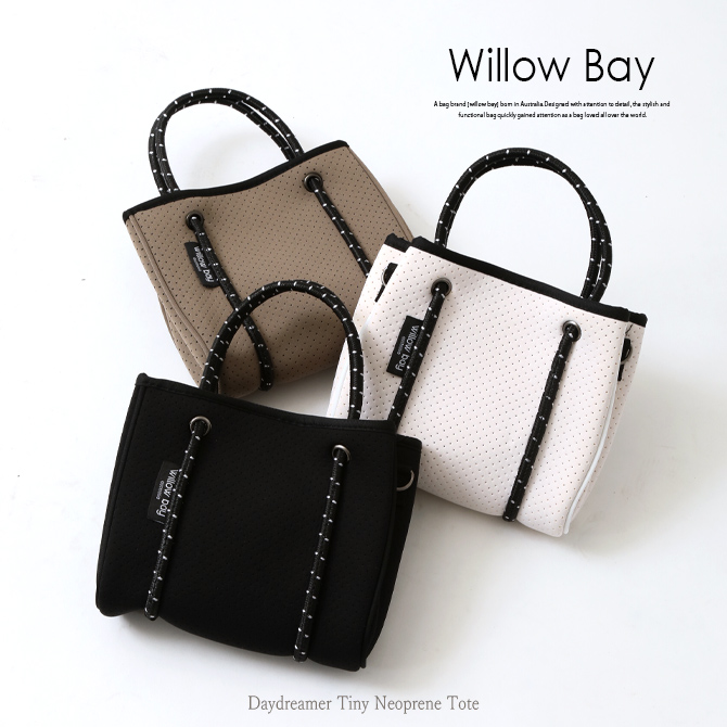 ★ウィローベイ ミニ TINY ネオプレン2way式 ジップ(Willow bay) ☆ウィローベイ ミニ TINY ネオプレン2way式 ジップ(Willow bay