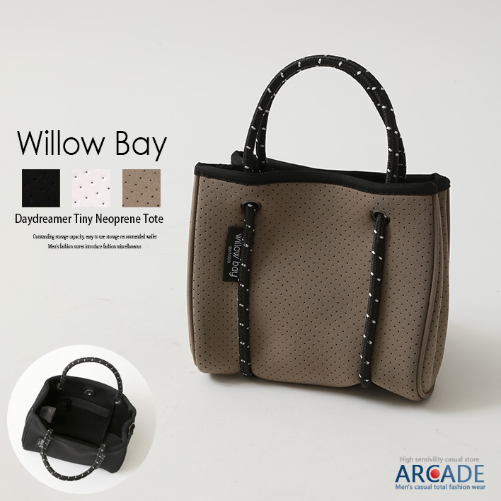 Willow Bay ウィローベイ ネオプレン ミニトートバッグ ミニ