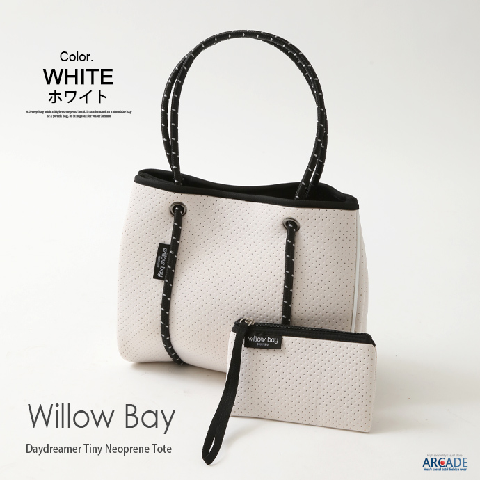 Willow Bay ウィローベイ ネオプレン ミニトートバッグ ポーチ