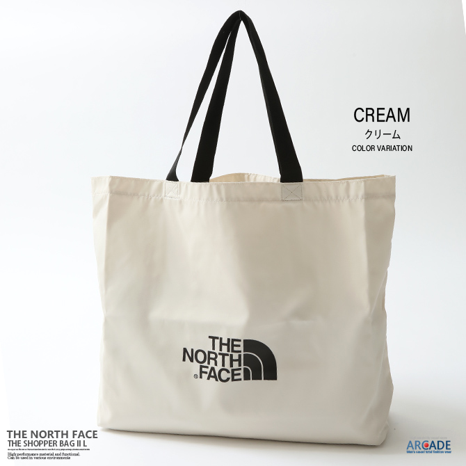 THE NORTH FACE ザ ノースフェイス トートバッグ メンズ レディース ショッパーバッグ 大きい エコバッグ THE SHOPPER BAG II L | THE NORTH FACE | 02