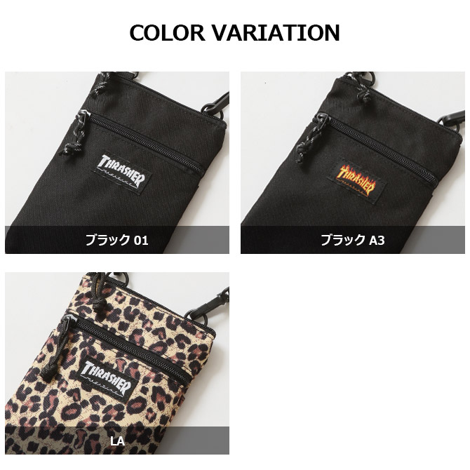 ミニショルダーバッグ メンズ THRASHER ショルダーポーチ 斜め掛け インナーポーチ スマホショルダーバッグ/爆買 | THRASHER | 10