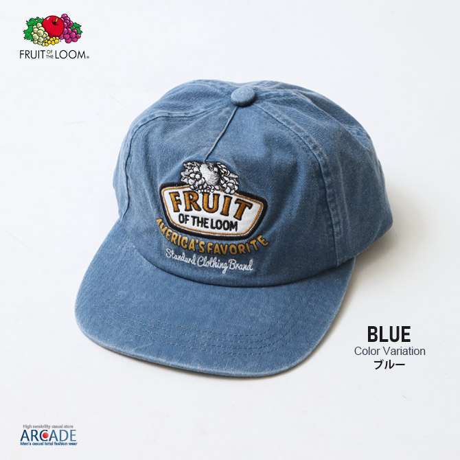FRUIT OF THE LOOM フルーツオブザルーム ピグメント加工 FTL BB CAP キャップ メンズ レディース/爆買 | FRUIT OF THE LOOM | 01