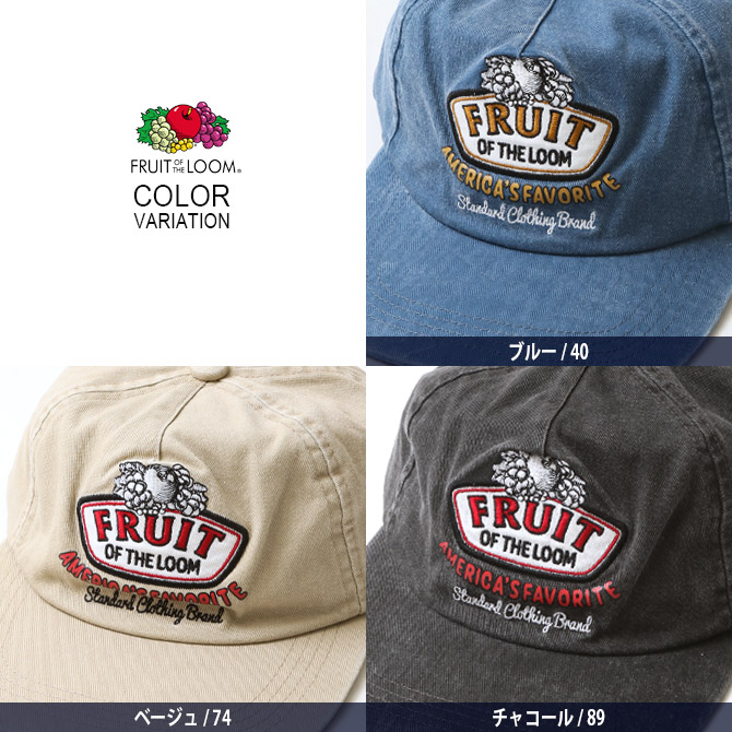 FRUIT OF THE LOOM フルーツオブザルーム ピグメント加工 FTL BB CAP キャップ メンズ レディース/爆買 | FRUIT OF THE LOOM | 07