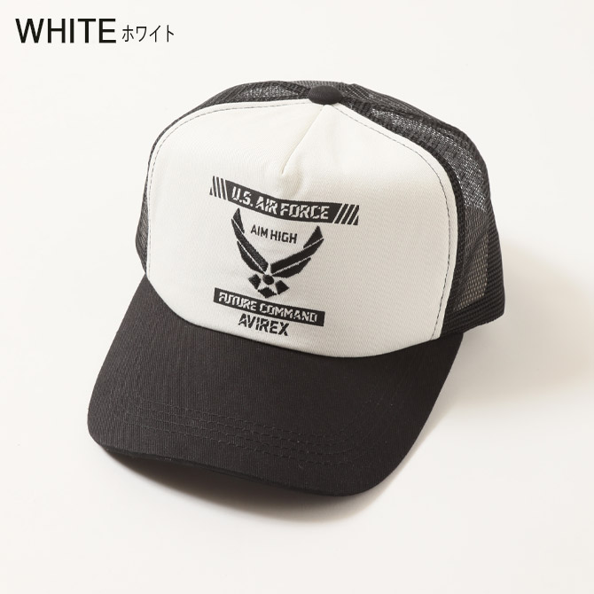 AVIREX アビレックス 帽子 メンズ ブランド メッシュキャップ US AIR FORCE｜arcade｜02
