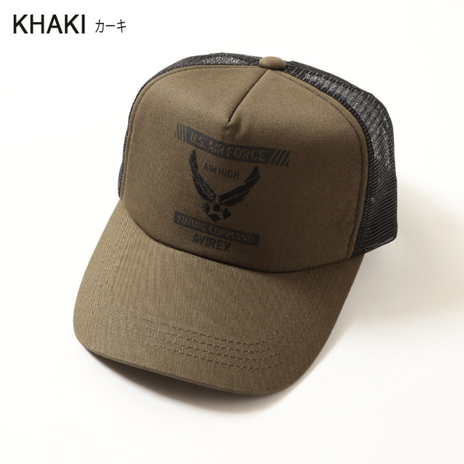 AVIREX アビレックス 帽子 メンズ ブランド メッシュキャップ US AIR FORCE｜arcade｜03