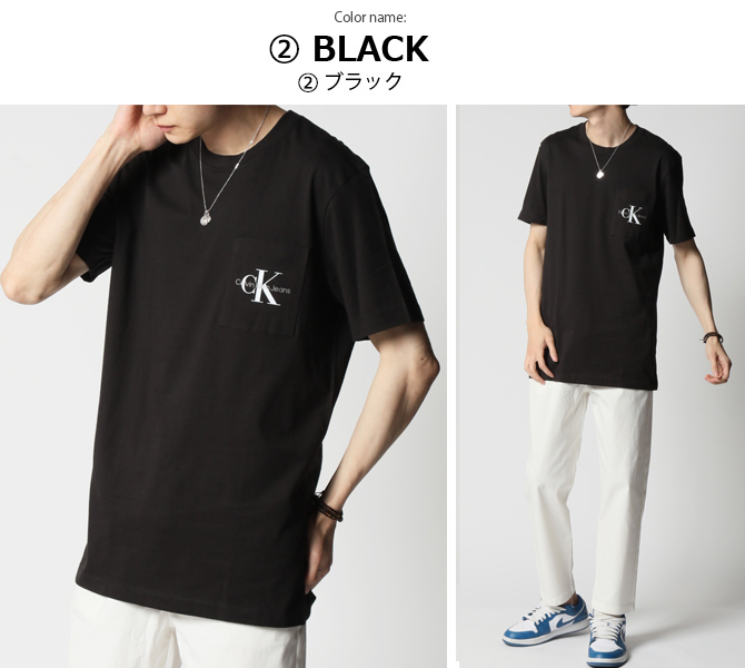 希少   JEANS カルバンクライン ポケット半袖Tシャツ Calvin Klein Jeans/ カルバンクラインジーンズ CK モノグラム