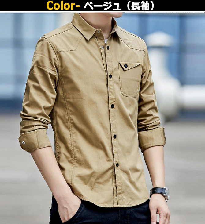 シャツ メンズ 長袖 シャツ トップス ジャケット メンズ オックスフォードシャツ 細身 タイト シャツ 半袖 オーバーシャツ M L XL 2XL  3XL 4XL ARCADE - 通販 - PayPayモール