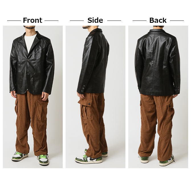 ARCADE（アーケード） 半額セール テーラードジャケット メンズ PU