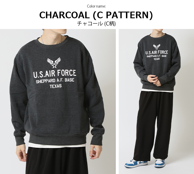 ARCADE（アーケード） 暖かい 裏起毛 カレッジロゴ スウェット