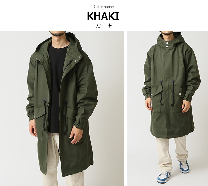 ARCADE（アーケード） ロングコート メンズ ミリタリー モッズコート