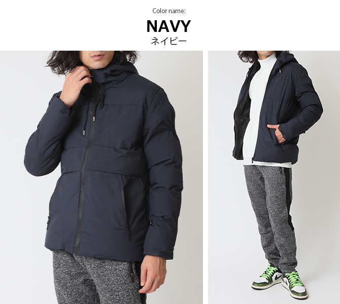 ARCADE（アーケード） エコダウンジャケット 中綿ジャケット メンズ