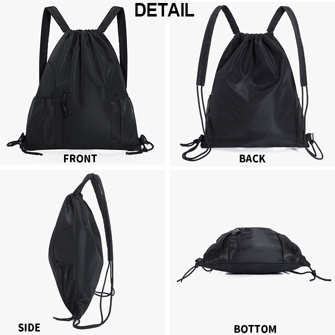 modgle ナップサック　非売品 X-girl MESHKNAPSACK/メッシュナップザック BLACK -ファッション