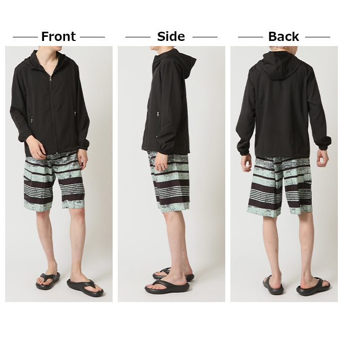 ラッシュパーカー 日焼け防止 紫外線対策 UV...の詳細画像5