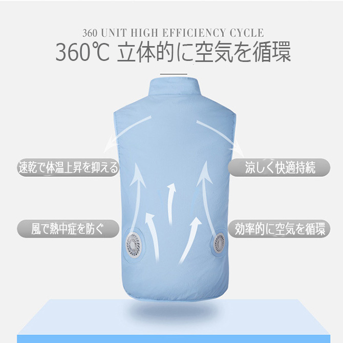 定価の半額! 空調気付きベスト