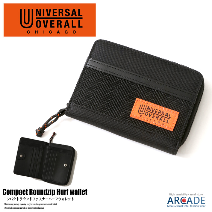 財布 メンズ 二つ折り 短財布 小銭入れ付き ミニ財布 ショートウォレット/爆買 | UNIVERSAL OVERALL
