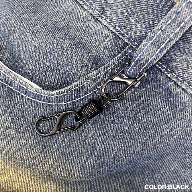 キーリング シンプル キーチェーン スプリングコイルデザイン キーホルダー/爆買 | ARCADE | 06