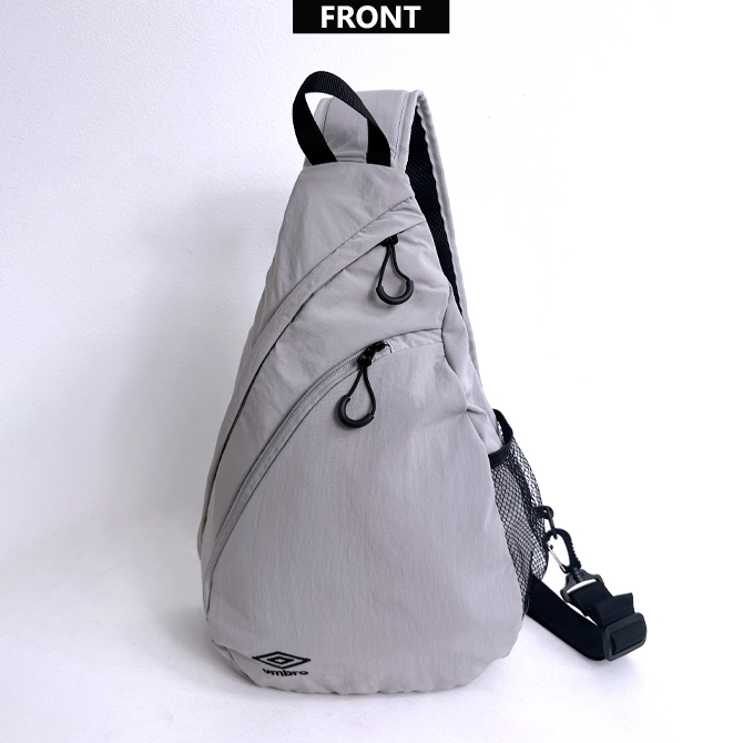 umbro アンブロ ボディバッグ 2WAY ショルダーバッグ ワンショルダーバッグ 大口 収納ポケット ナイロンワッシャー素材 肩掛けし易いカジュアルバッグ/爆買 | umbro | 05