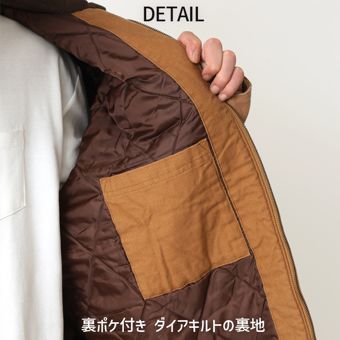 ARCADE（アーケード） ダックジャケット メンズ キャンバスデトロイト