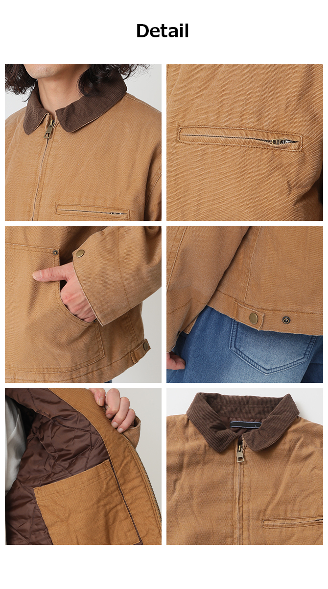 ARCADE（アーケード） ダックジャケット メンズ キャンバスデトロイト