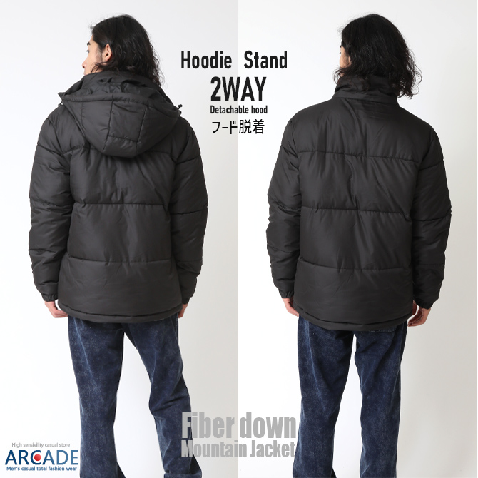ARCADE（アーケード） デュスポ 中綿ジャケット メンズ アウター 中綿