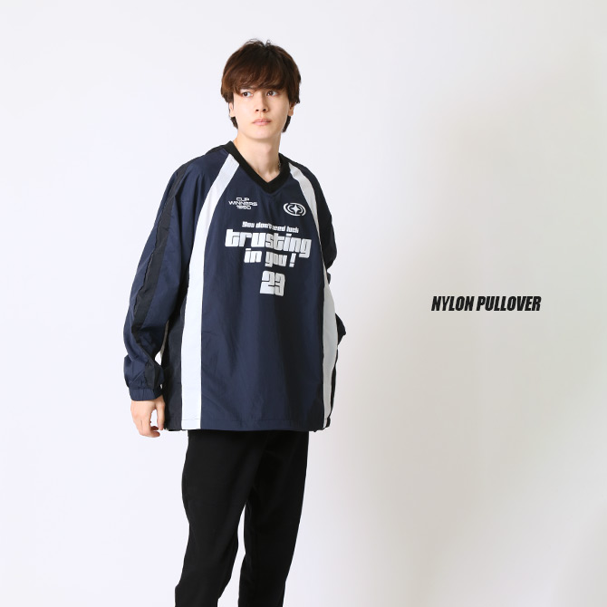 希少になる ナイロンプルオーバー ARCADE メンズ ブロークコア トップス Clothing