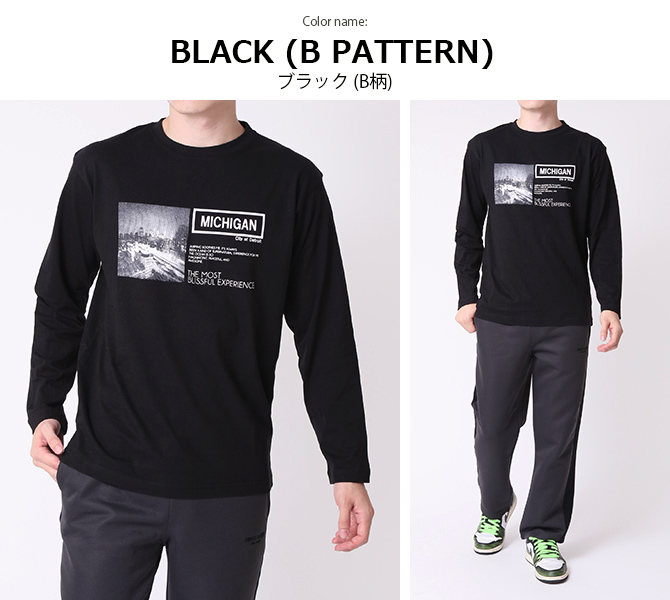 アニーカ　カラーフォトロングTシャツ モノクロームフォトロングスリーブTシャツ | レディース