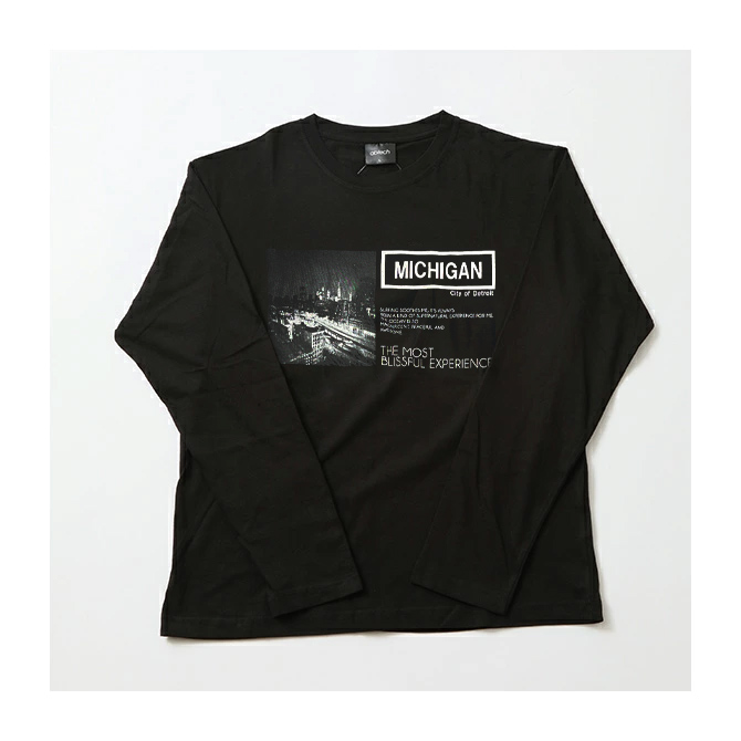 tシャツ メンズ 長袖 フォトプリント ロンT 長袖Tシャツ トップス カットソー 綿100% 2025秋 新作/爆買 | ARCADE | 15