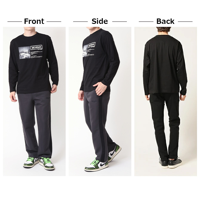 tシャツ メンズ 長袖 フォトプリント ロンT 長袖Tシャツ トップス カットソー 綿100% 2025秋 新作/爆買 | ARCADE | 16