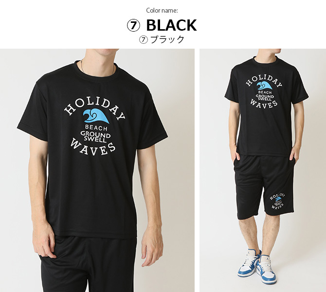 上下2点 セットアップ メンズ クイックドライ tシャツ 吸水速乾 半袖Tシャツ ハーフパンツ 汗 ベタつき軽減 涼しい 夏 薄手 ルームウェア 部屋着 運動着/爆買 | ARCADE | 24