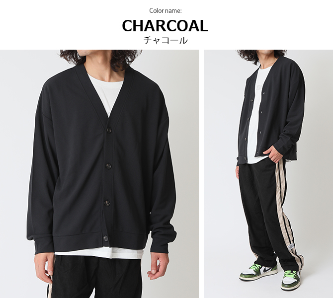 【新品】Kineto カーディガン& レイヤードインナーセット ARCADE（アーケード） 2点セット カーディガン メンズ 長袖Tシャツ