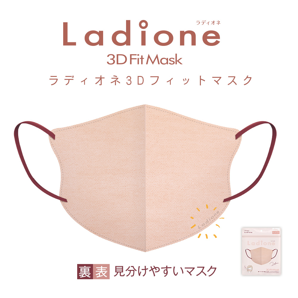 全商品10％OFF ラディオネ3Dフィットマスク 10枚入り 大人用 ほこり 花粉 黄砂 ハウスダスト ウイルス飛沫カット 99％カット 送料無料