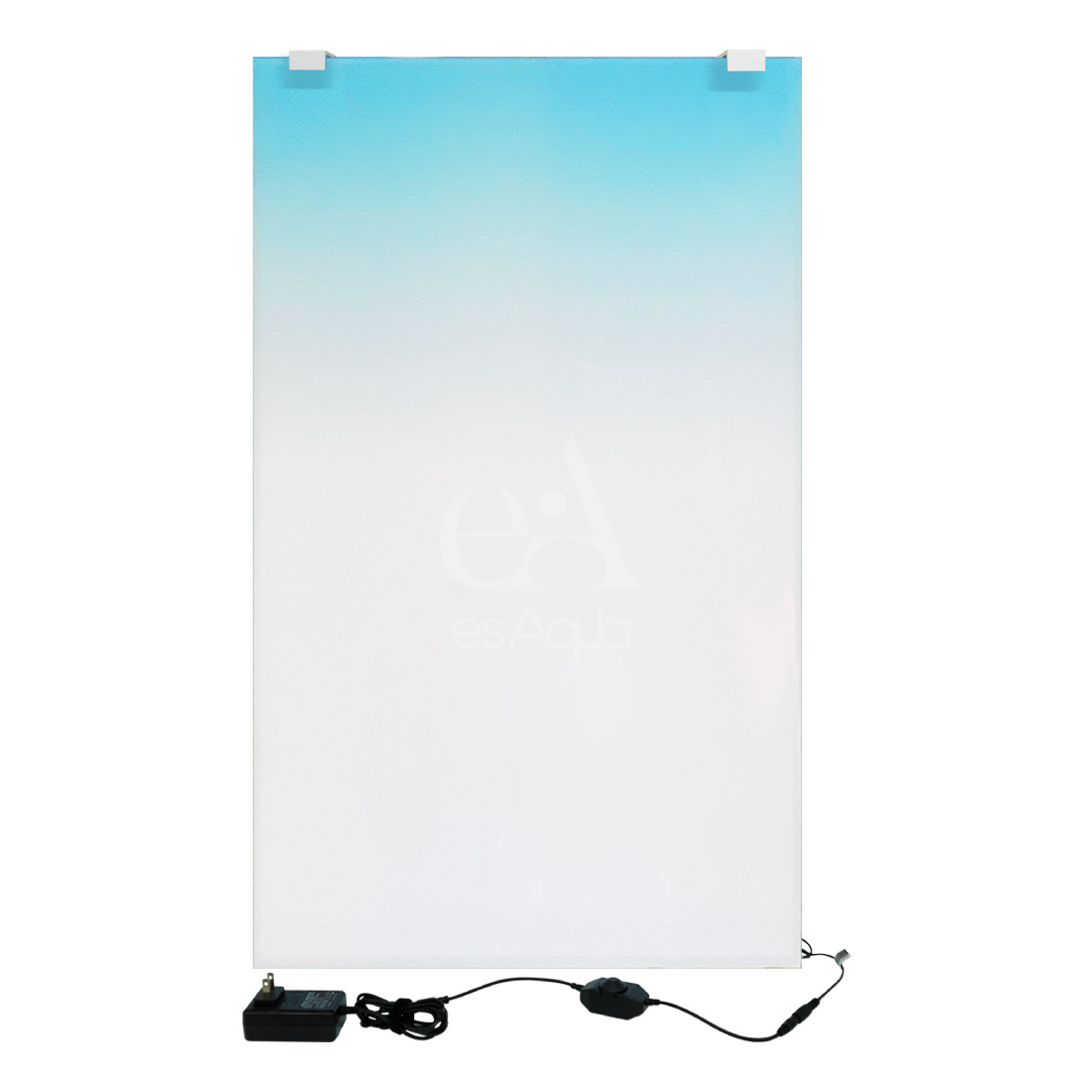 esAqua 水槽 バック スクリーン (300×500) LEDライト PSE認証 メーカー 