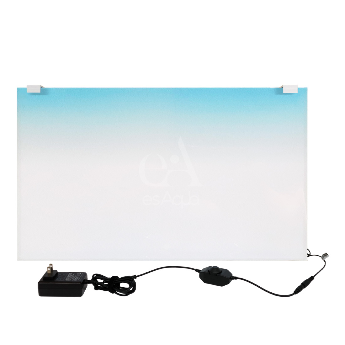 esAqua 水槽 バック スクリーン (600×360) LEDライト PSE認証 メーカー 