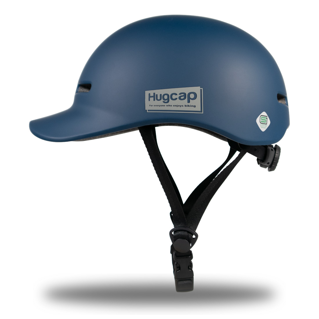 Hugcap 自転車 ヘルメット SG規格 大人 子ども 兼用 【超硬質ABS素材】 ハグキャップ 学生 通学 通勤 キャップ型 帽子型 SG サイズ調節可能｜arch-global｜03